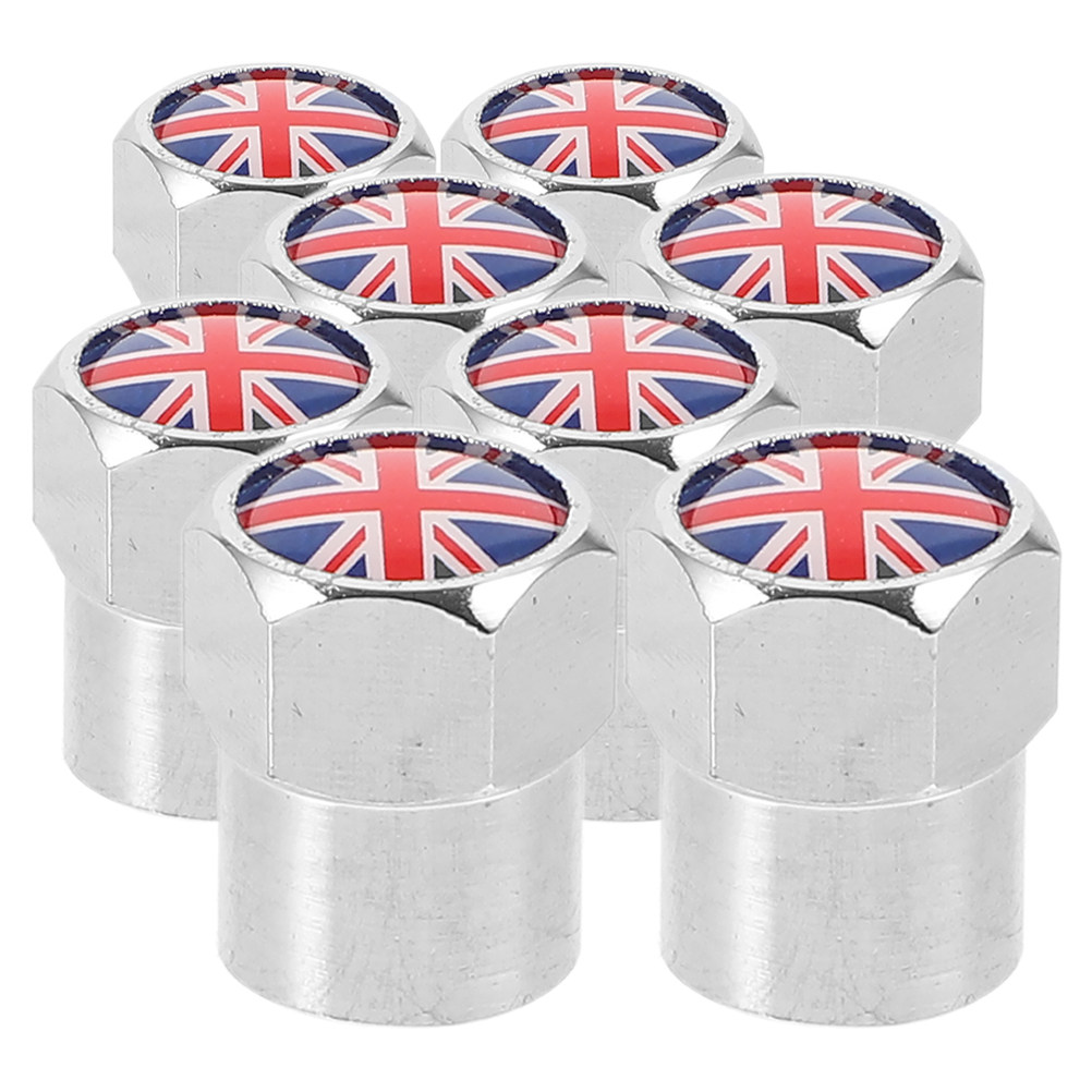 Women'S Accessories Uk - 8Pcs Tire Valve Stem Caps Stainless