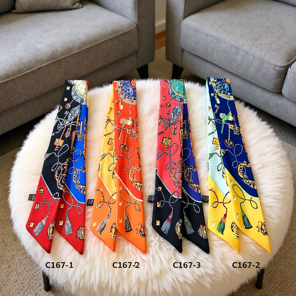 Women'S Accessories For Neck - Print Scarf Four Seasons Present Women
