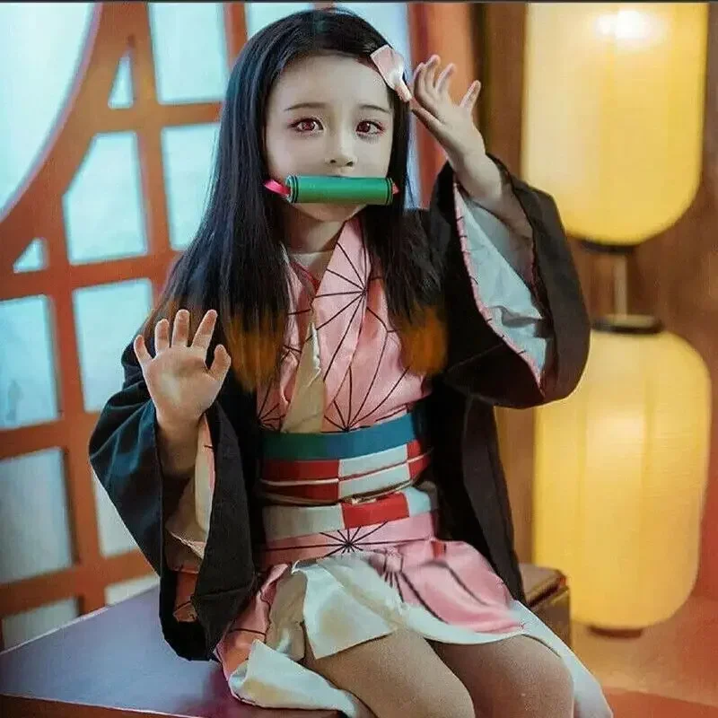 Anime  Kamado Nezuko Cosplay C - Women'S Vacation Accessories ulasan dan harga