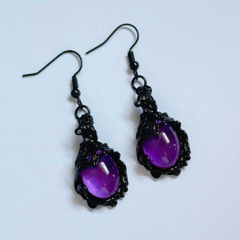 Vintage Purple Crystal Hollow  - Women'S Accessories For Formal Wear ulasan dan harga