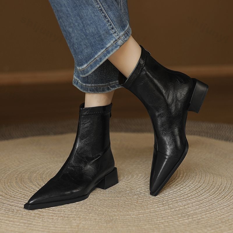 Women Pointed Short Boots 2025 - Women'S Accessories Trends 2025 ulasan dan harga