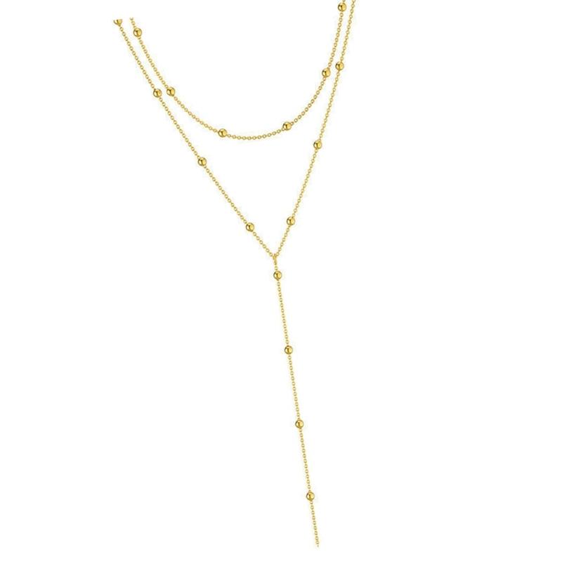 J78F Stylish Multiple Strand C - Women'S Accessories For Formal Wear ulasan dan harga
