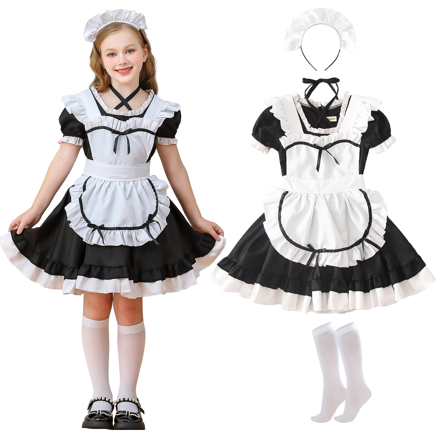 Maid Cosplay Lolita Costume Dr - Women'S Vacation Accessories ulasan dan harga