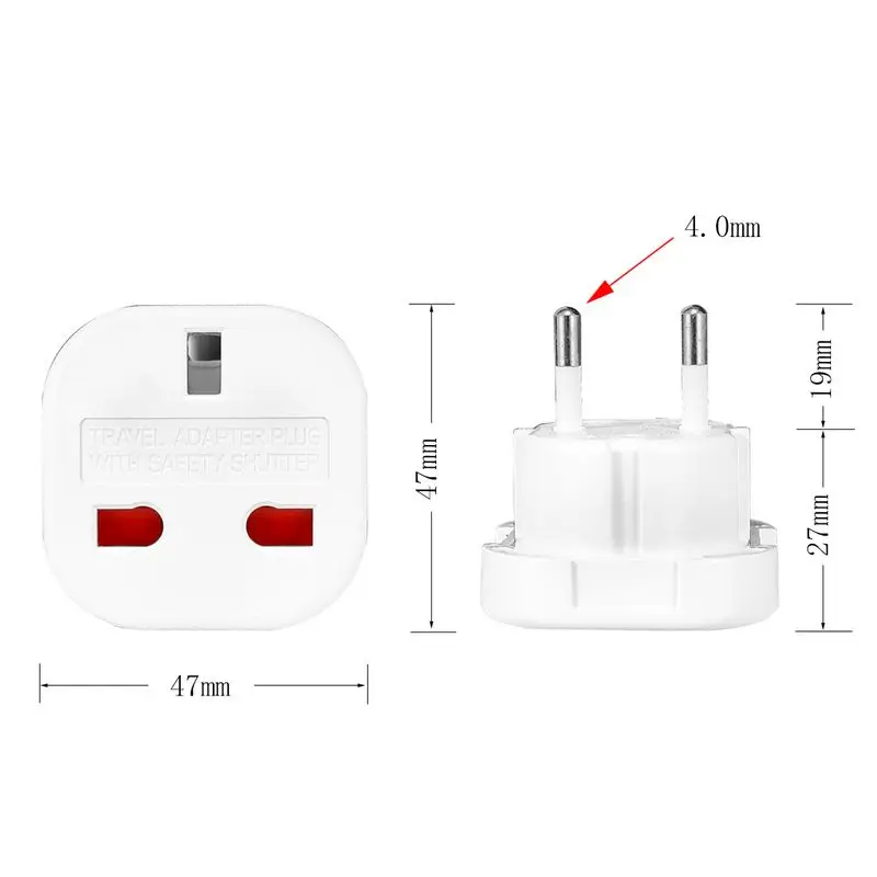 UK To EU Euro Electric Travel  - Women Accessories In Uk ulasan dan harga