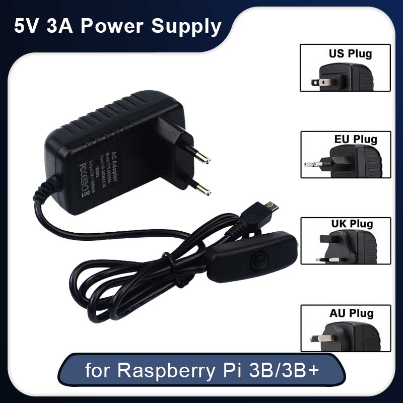 5V 3A Raspberry Pi 3 Model B+  - Women Accessories In Uk ulasan dan harga