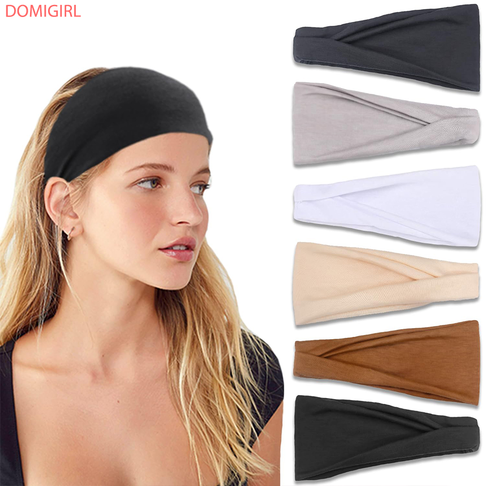 New Solid Color Elastic Hair B - Women'S Exercise Accessories ulasan dan harga