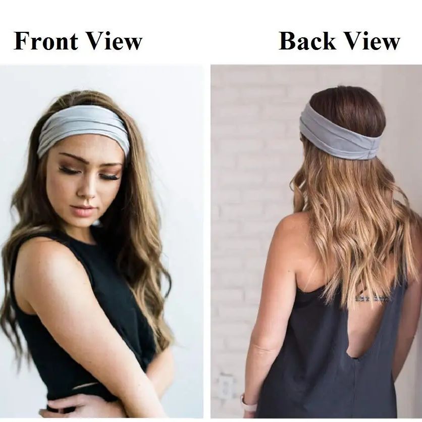 New Solid Color Elastic Hair B - Women'S Exercise Accessories ulasan dan harga