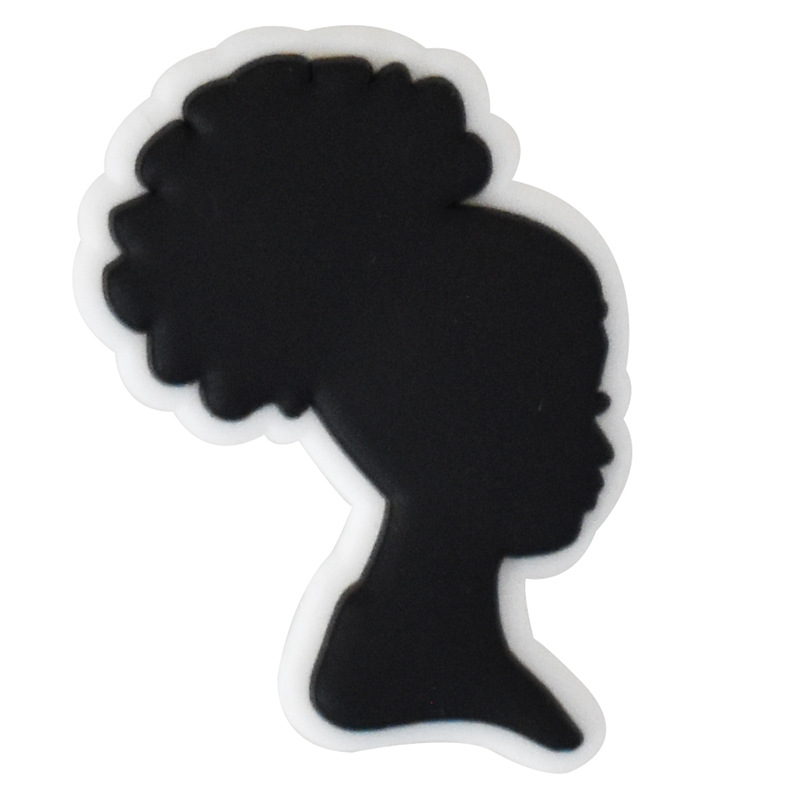 Black Girl Shoe Charms for Cro - Women'S Accessories Crocs ulasan dan harga