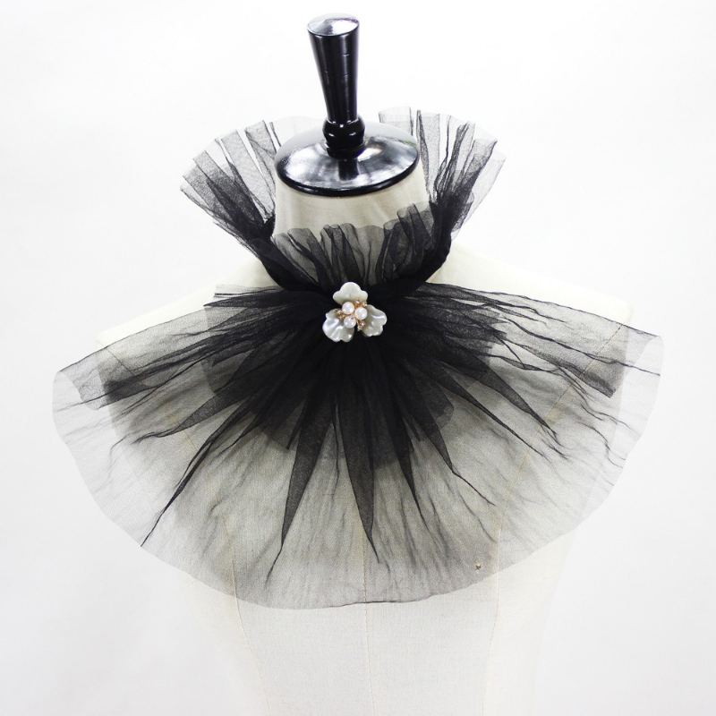 Vintage Court Style Stand Coll - Women'S Accessories For Neck ulasan dan harga