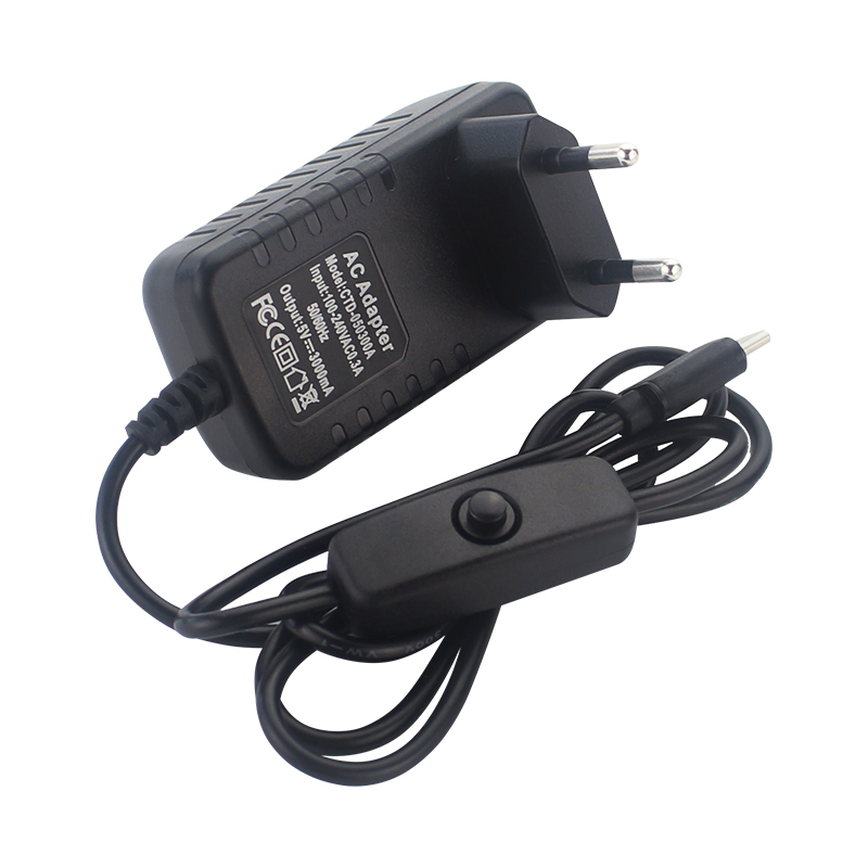 5V 3A Power Supply with ON/OFF - Women Accessories In Uk ulasan dan harga