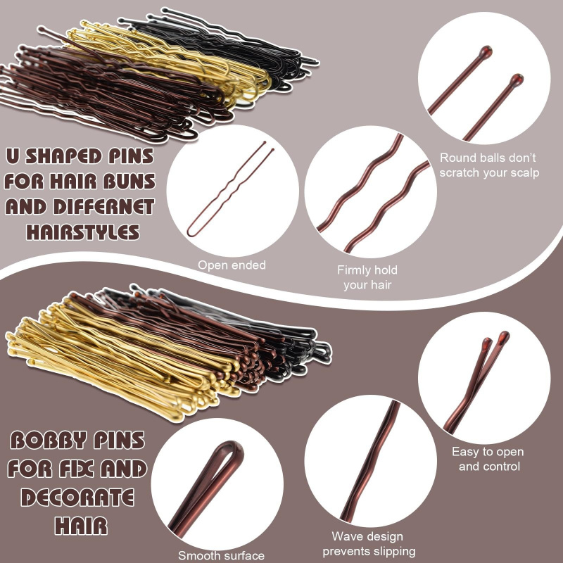 480Pcs Per Box Hair Styling Ac - Women'S Formal Accessories ulasan dan harga