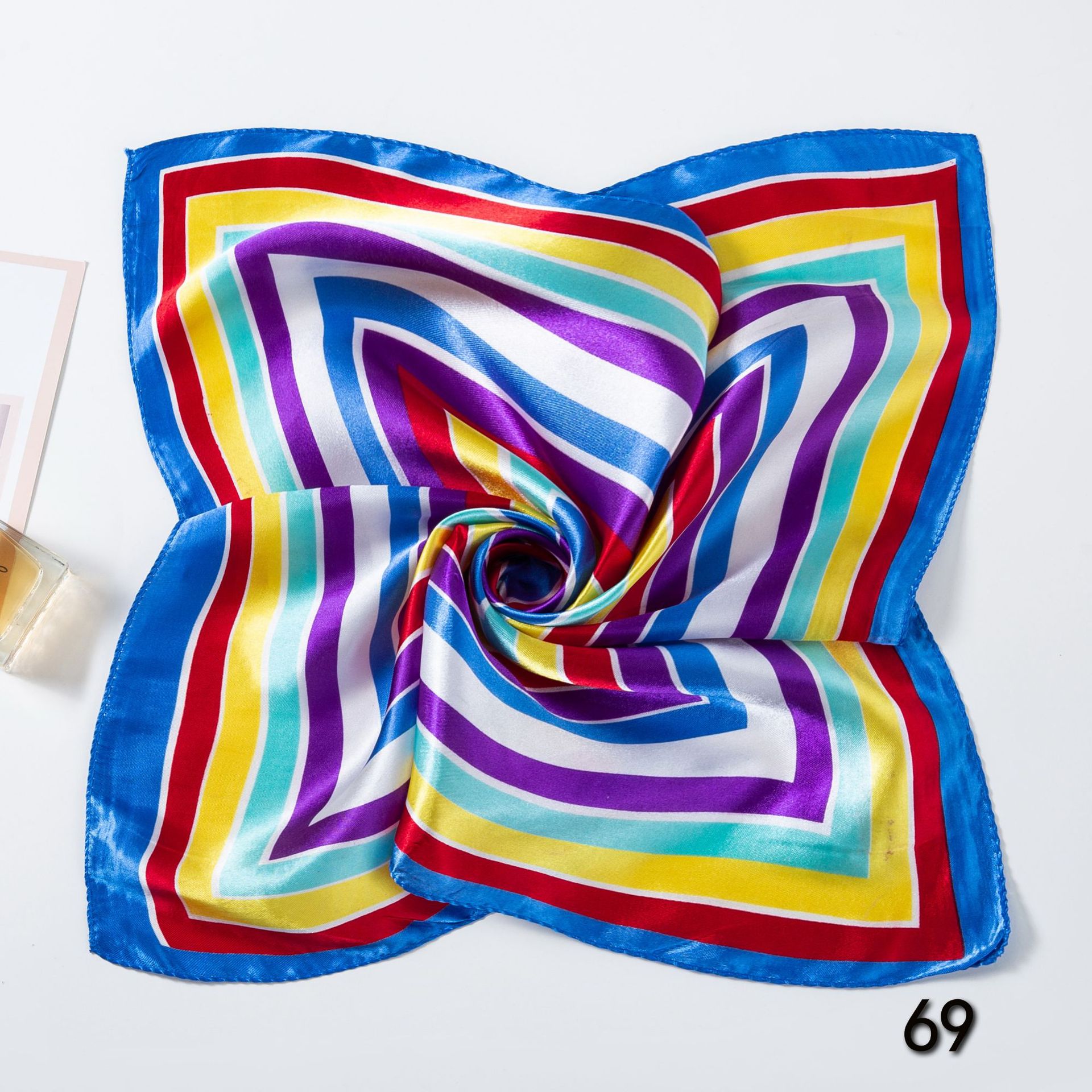 50*50cm Square Silk Scarves Sc - Women'S Accessories For Neck ulasan dan harga