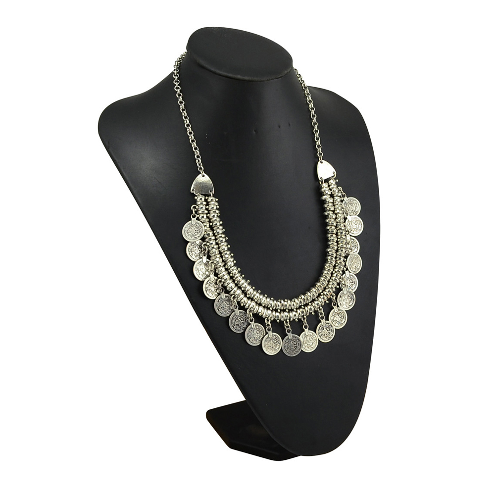Vintage Alloy Coins Tassel Cho - Women Accessories Pakistan ulasan dan harga