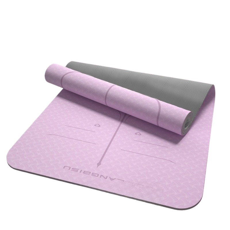 Tpe Yoga Mat For Beginners Ext - Women'S Exercise Accessories ulasan dan harga