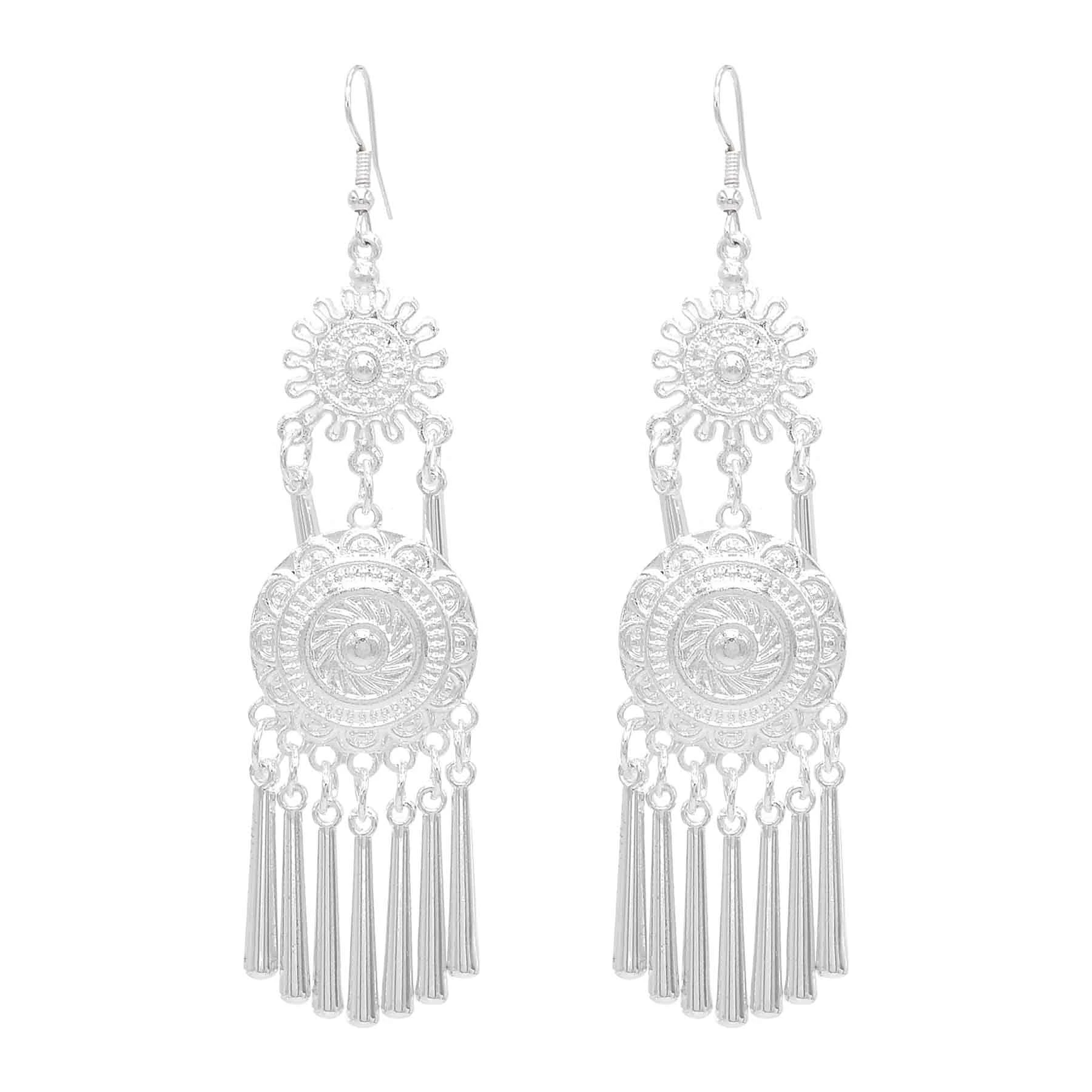 Miao Silvery Alloy Small Horn  - Women Accessories Pakistan ulasan dan harga