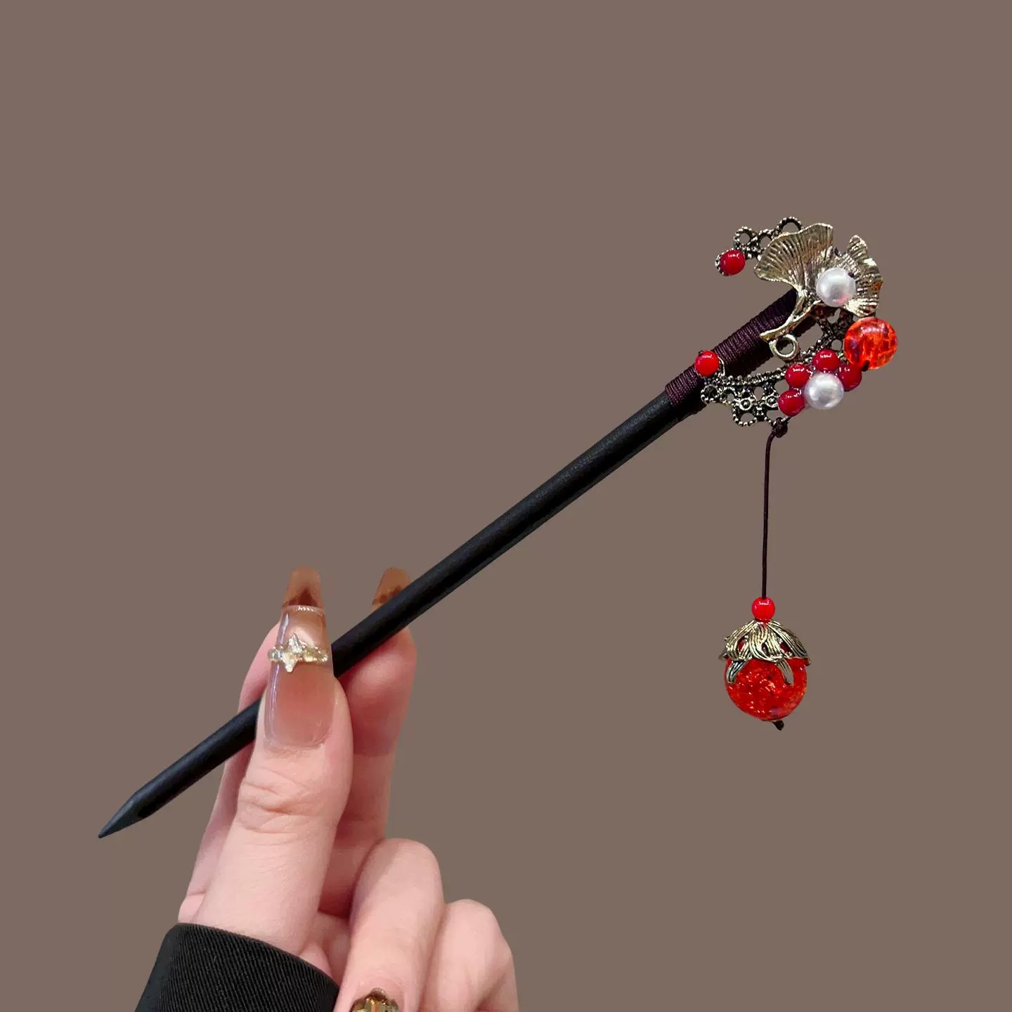 Antique Wooden Hairpin Women's - Women'S Formal Accessories ulasan dan harga