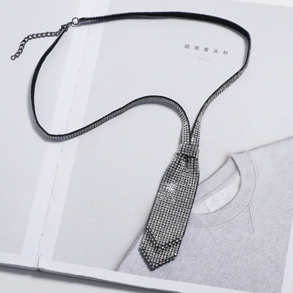 Shiny Adjustable Rhinestone Ne - Women'S Accessories For Formal Wear ulasan dan harga