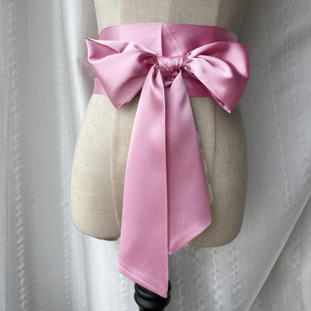 Wide Bowknot Waistband Women A - Women'S Accessories For Formal Wear ulasan dan harga