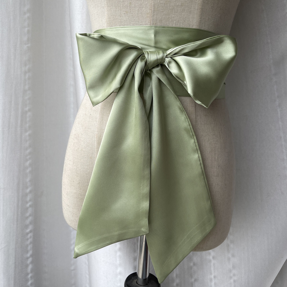 Wide Bowknot Waistband Women A - Women'S Accessories For Formal Wear ulasan dan harga