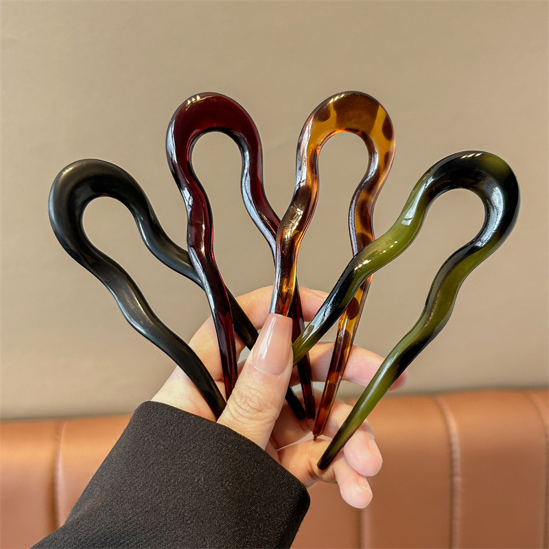 U-Shaped Hair Fork Fashion Tor - Women'S Formal Accessories ulasan dan harga
