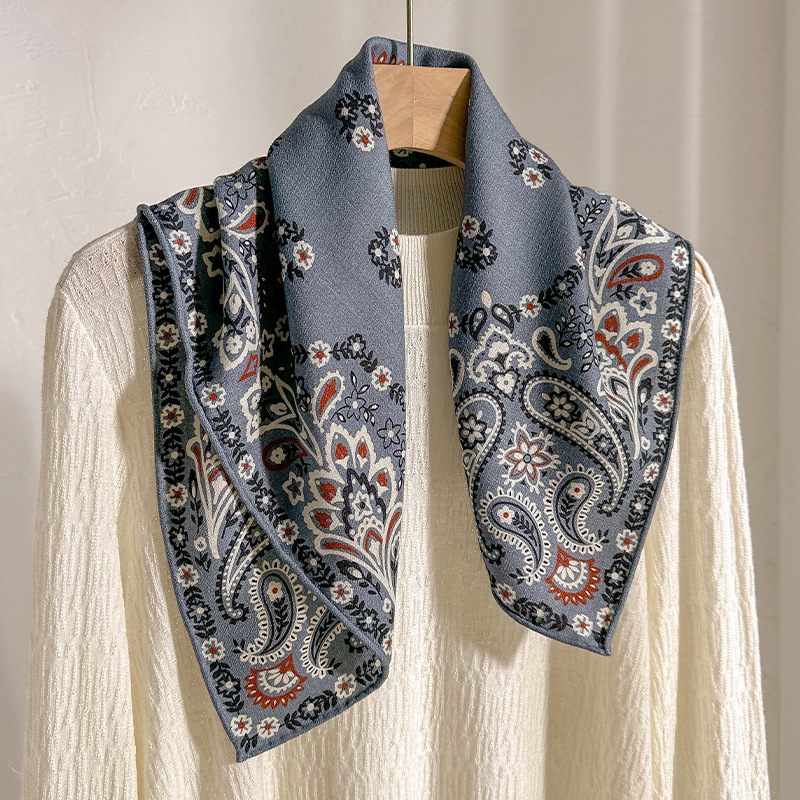 70% Wool 30% Silk Scarf Women  - Women'S Accessories For Neck ulasan dan harga