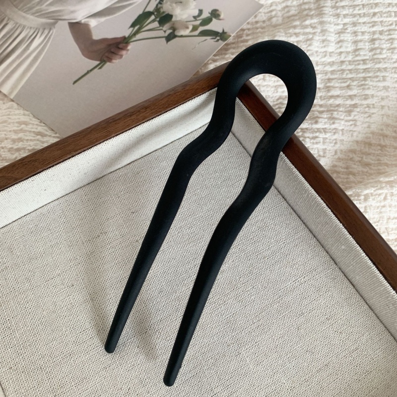 1/4pcs Simple Frosted U-Shaped - Women'S Formal Accessories ulasan dan harga