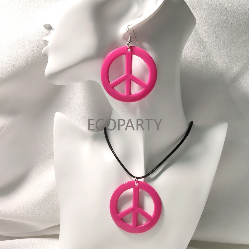 Fashion Hippie Costume Set 60s - Women'S Accessories In The 60S ulasan dan harga