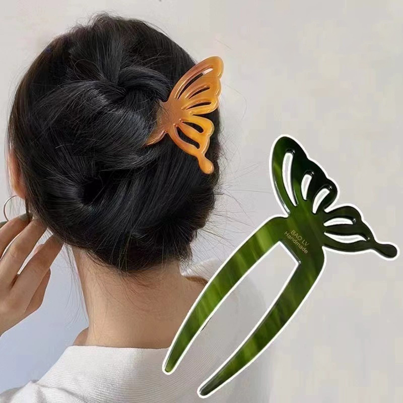 Elegant Acetic Acid Butterfly  - Women'S Formal Accessories ulasan dan harga