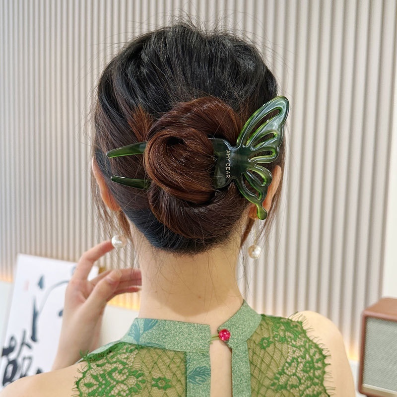 Elegant Acetic Acid Butterfly  - Women'S Formal Accessories ulasan dan harga