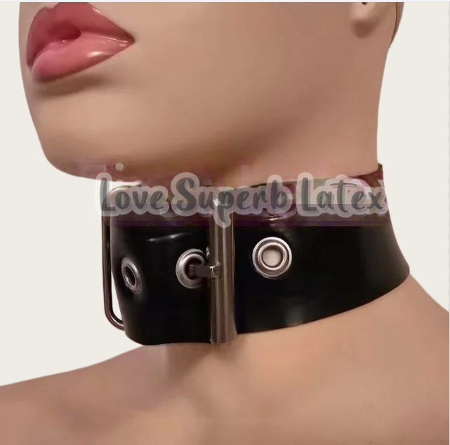 0.4mm Sexy Latex Neck Choker R - Women'S Accessories For Neck ulasan dan harga