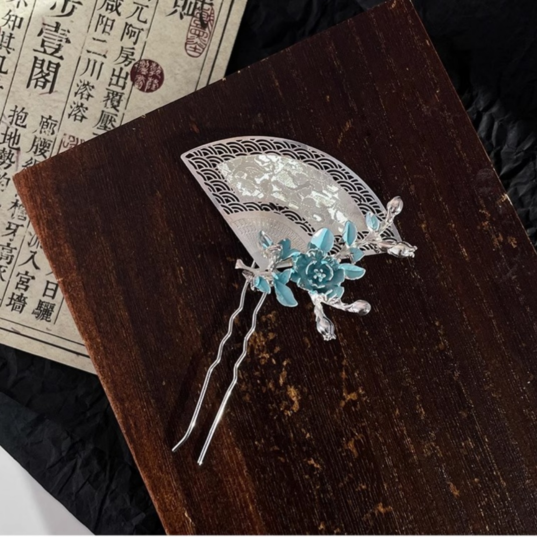 New Chinese-Style Fan-Shaped H - Women'S Vacation Accessories ulasan dan harga