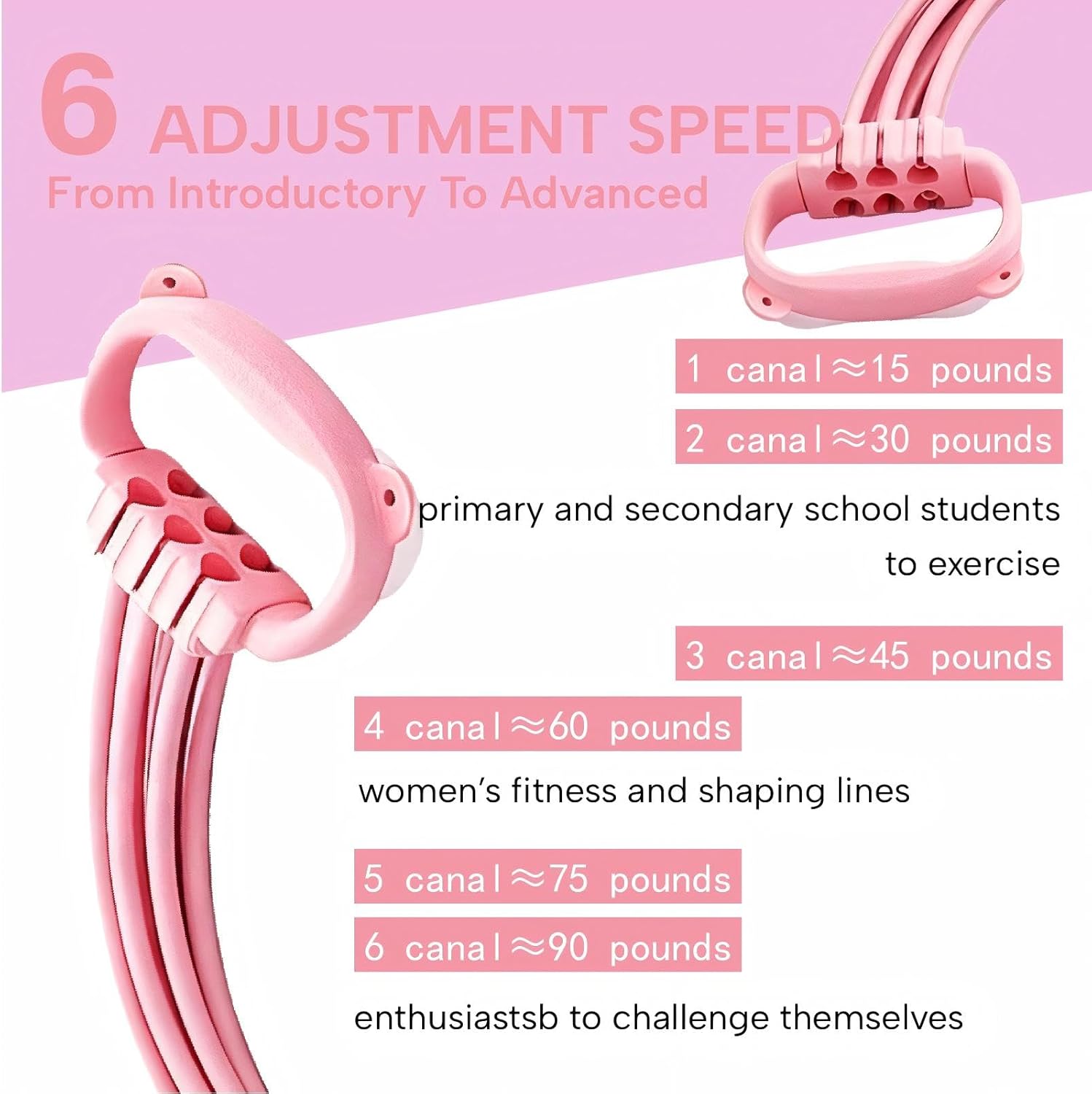 Adjustable 6-Loop Yoga Stretch - Women'S Exercise Accessories ulasan dan harga